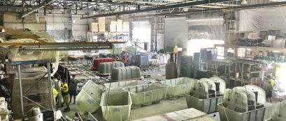 Services Fibreglass Assembly